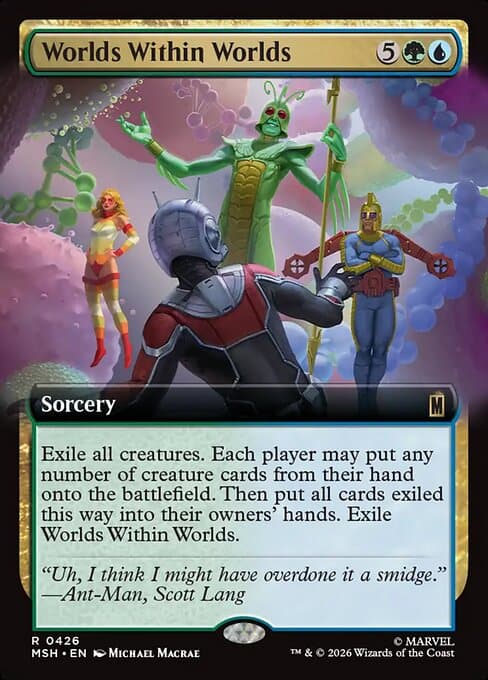 Worlds Within Worlds (Extended Art) (Foil)