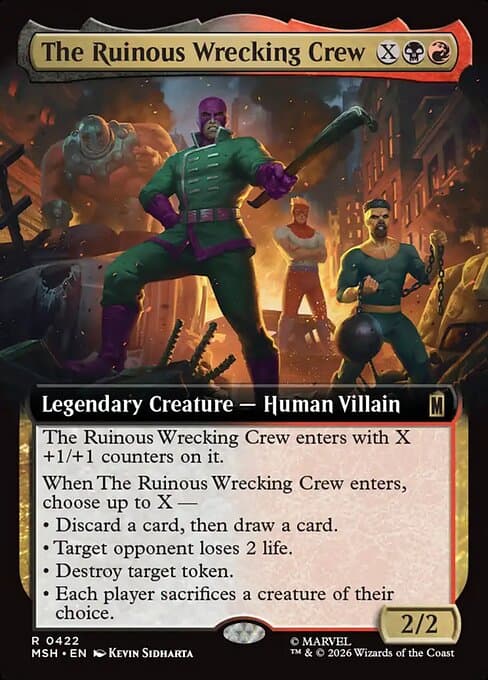 The Ruinous Wrecking Crew (Extended Art) (Foil)