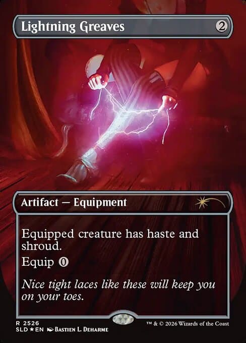 Lightning Greaves (2526) (Foil)