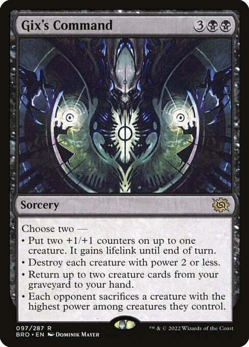 Gix's Command (Foil)