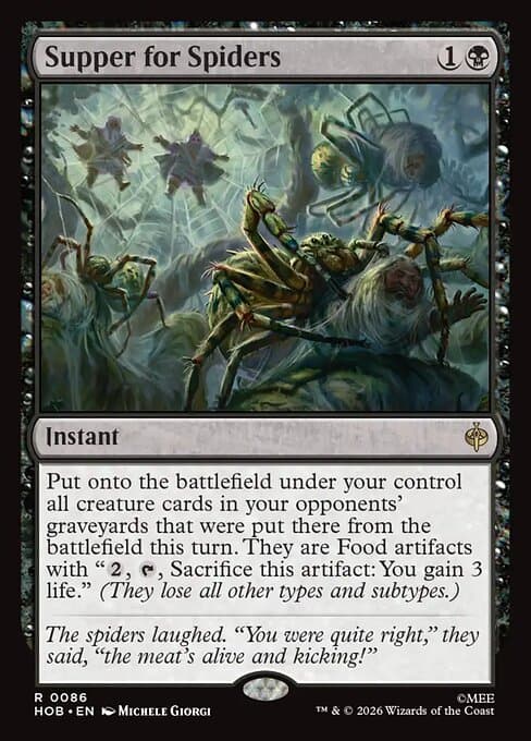Supper for Spiders (Foil)