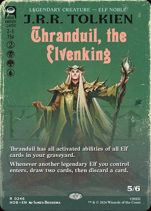 Thranduil, the Elvenking (Borderless) (Foil)