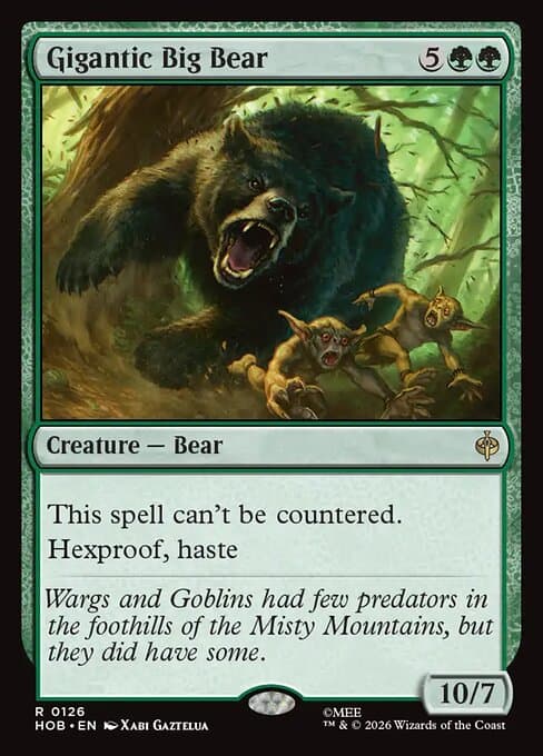 Gigantic Big Bear (Foil)