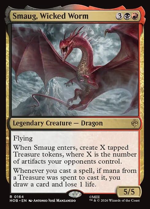 Smaug, Wicked Worm (Foil)