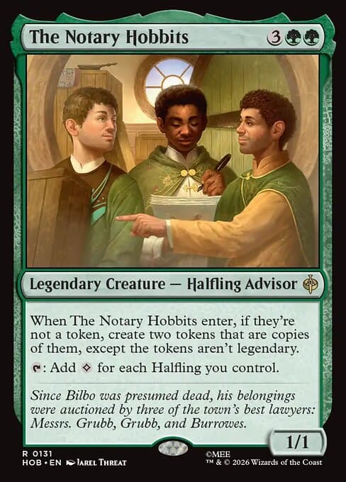 The Notary Hobbits (Foil)
