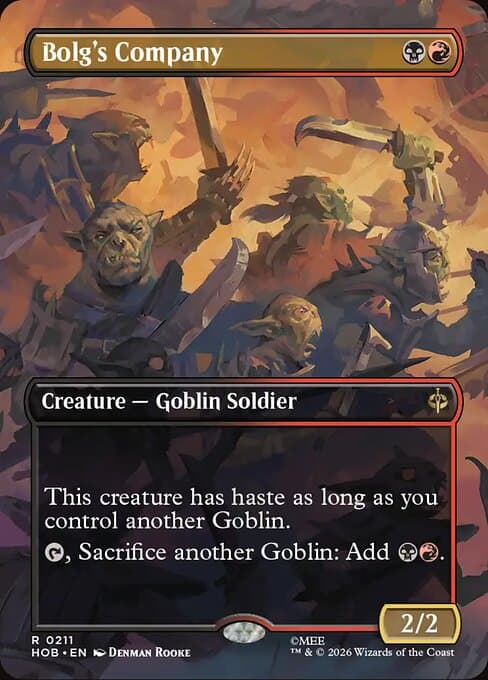 Bolg's Company (Borderless)
