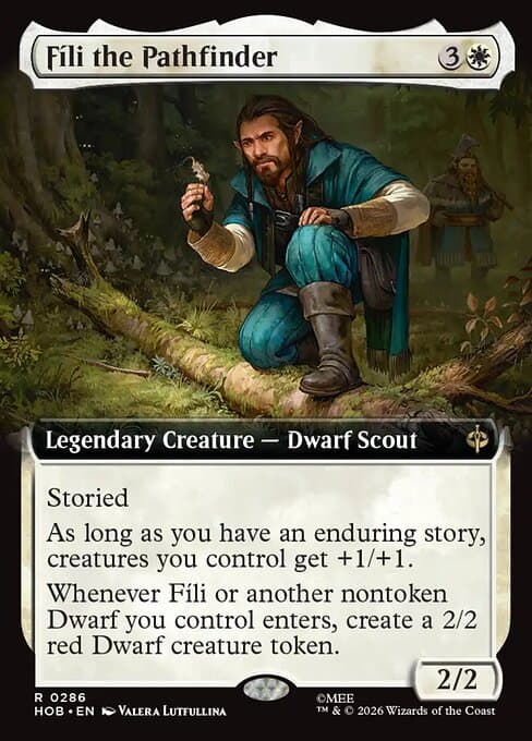 Fili the Pathfinder (Extended Art) (Foil)