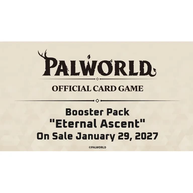 Pre-Order Palworld Official Card Game (English) Booster Box Eternal Ascent [POCGe-BP03]