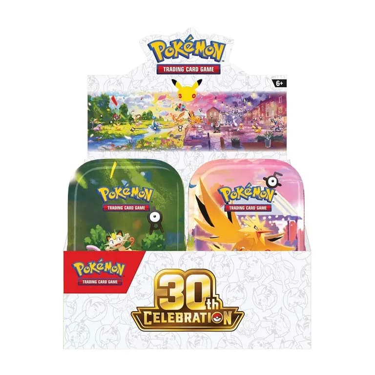Pokemon TCG [30th Celebration] Mini Tins Assorted