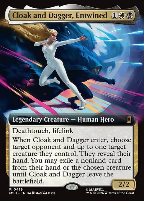 Cloak and Dagger, Entwined (Extended Art) (Foil)