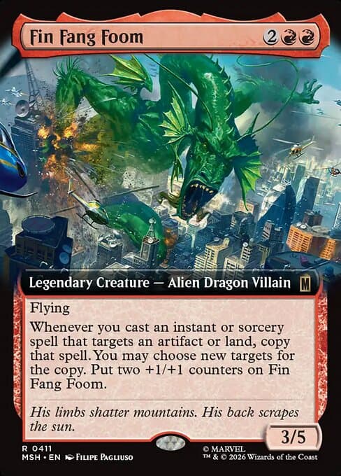 Fin Fang Foom (Extended Art) (Foil)