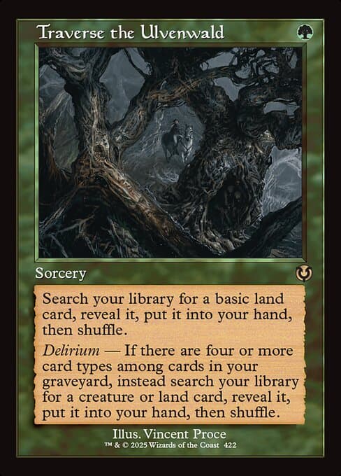 Traverse the Ulvenwald (Retro Frame)