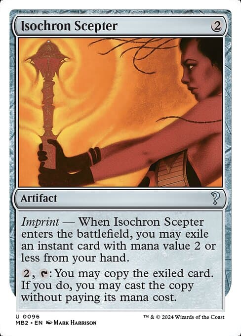Isochron Scepter (White Border)