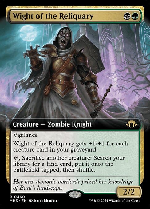 Wight of the Reliquary (Extended Art) (Foil)