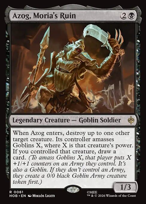 Azog, Moria's Ruin (Foil)