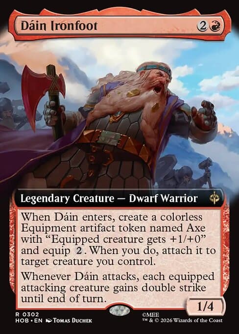 Dain Ironfoot (Extended Art) (Foil)